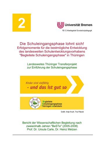 Gesamtbericht (PDF 5,3 MB) - Arbeitsgebiet Grundschulpädagogik ...