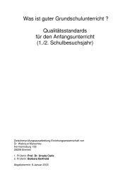 Was ist guter Grundschulunterricht ? Qualitätsstandards für den ...