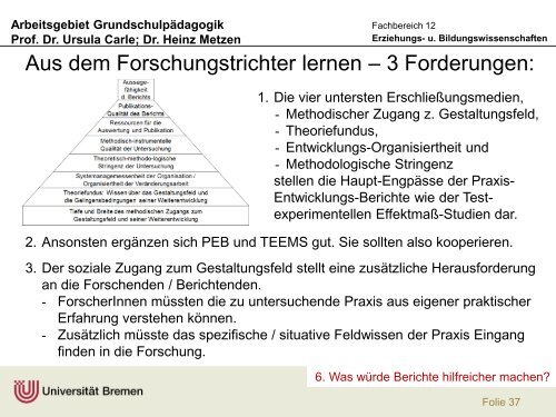 Download - Arbeitsgebiet Grundschulpädagogik - Universität Bremen