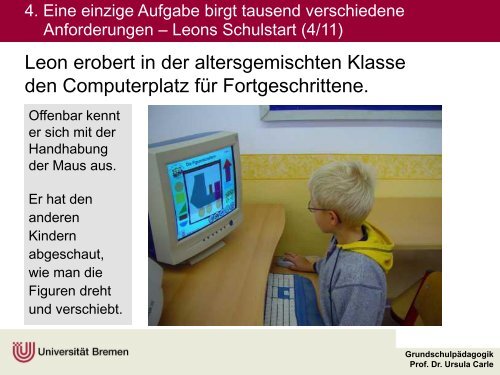 Carle 2010_10Aufgabenqualität in der Schuleingangsphase