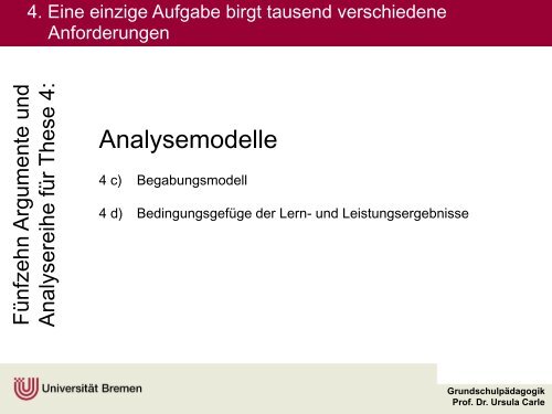 Carle 2010_10Aufgabenqualität in der Schuleingangsphase