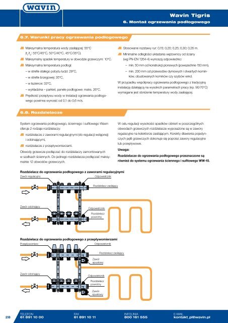 System instalacji sanitarnych i grzewczych Wavin Tigris - Grupa PSB