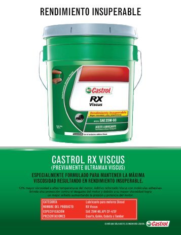 CASTROL RX VISCUS