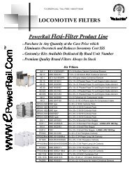 PowerRail Flexi-Filter Product Line - PowerRail Distribution
