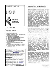 NOT IZ IARIO - Gruppo Italiano Frattura