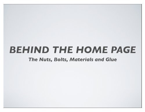 Nuts Bolts Of Villagebridge Pdf Gs Cc Net