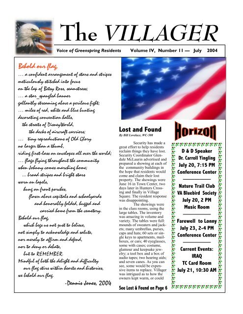 Mp Villager 04 07 July Pub Gs Cc Net