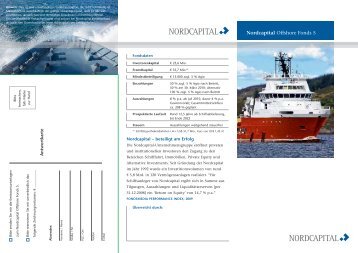 Nordcapital Offshore Fonds 5 - Flyer