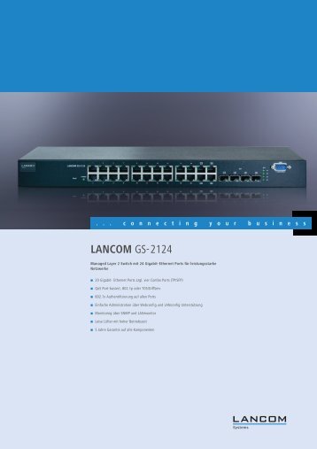 LANCOM GS-2124