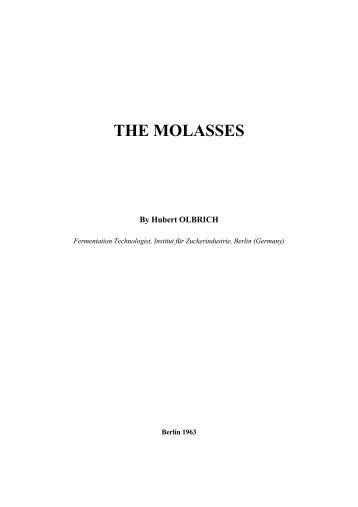THE MOLASSES - Biotechnologie Kempe Gmbh