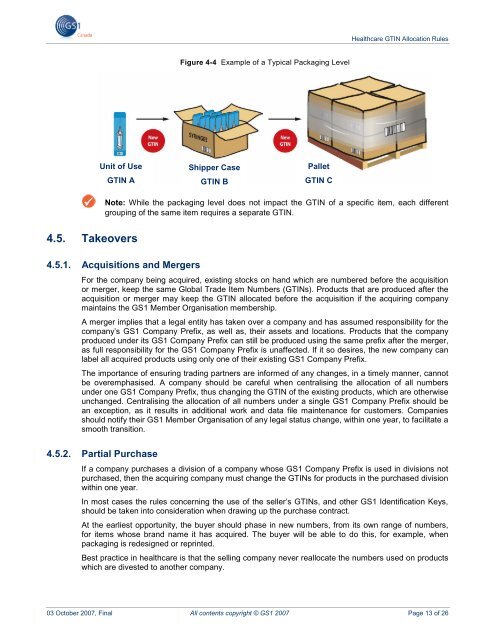 Canadian GTIN Allocation Rules for Healthcare - GS1