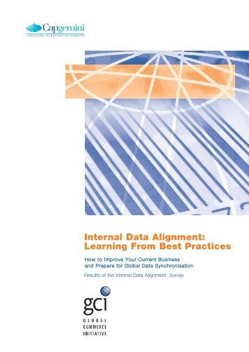 Internal Data Alignment: Learning From Best Practices - GS1