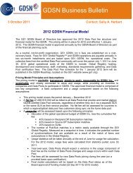 2009 GDSN Financial Model - GS1