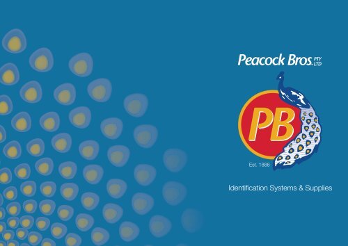 Peacock Bros Brochure - GS1 Australia