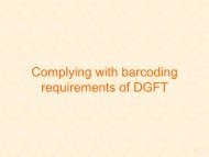 Complying with barcoding requirements of DGFT - GS1 India