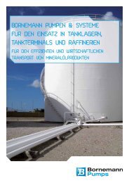Kennlinie Schraubenspindelpumpen - Bornemann Pumps