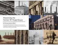 Preserving the Former IRT Powerhouse - Columbia University ...