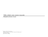 14th street and union square preservation plan - Columbia ...