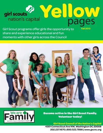 Yellow Pages - Girl Scout Council of the Nation's Capital