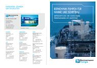 BORNEMANN PUMPEN FÜR MARINE UND ... - Bornemann Pumps