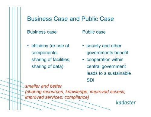 Spatially Enabled eGovernment in The Netherlands - Global Spatial ...