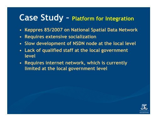 Integrating Spatial Planning and Disaster Risk Reduction at the ...