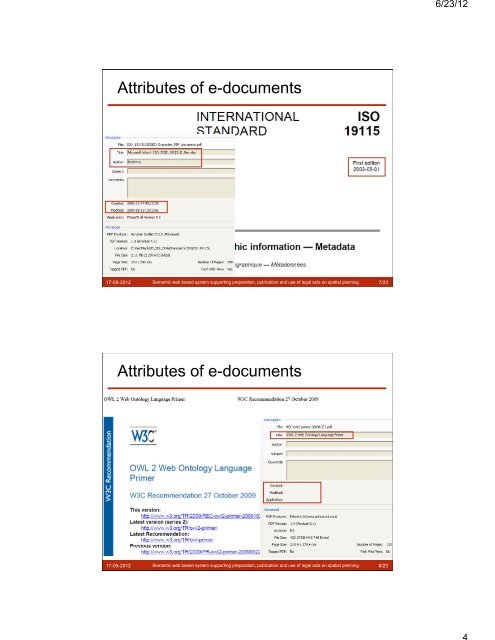 Tomasz Kubik Presentation plan