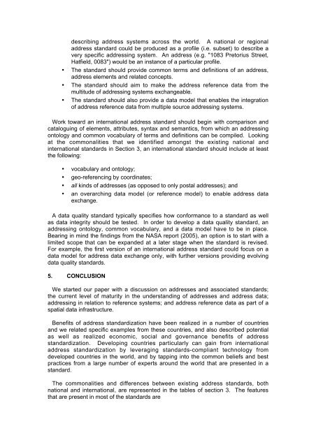 Towards an international address standard (English) - ISO/TC 211