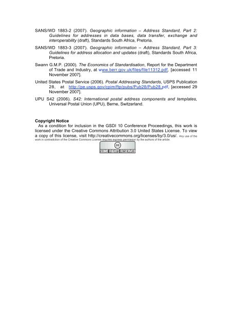 Towards an international address standard (English) - ISO/TC 211