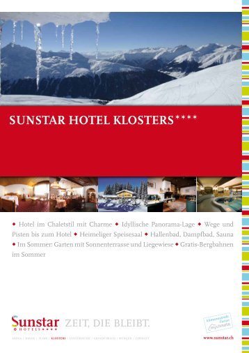 sunstar hotel klosters