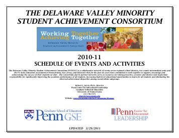 the delaware valley minority student achievement consortium