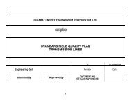 8_Field_Quality_Plan - Gujarat Electricity Board