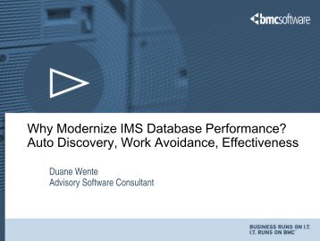 Why modernize IMS database performance through ... - GSE Belux