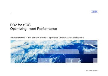 Optimizing SQL Insert Performance - GSE Belux