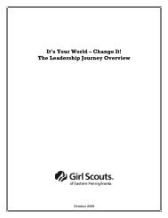 An Overview of the Leadership Journeys