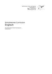 Englisch Geschwister Scholl Gymnasium