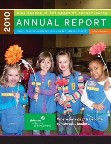 ANNUAL REPORT - Girl Scouts in the Heart of Pennsylvania