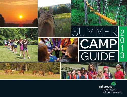 Summer camp - Girl Scouts in the Heart of Pennsylvania