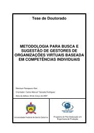 Tese de Doutorado METODOLOGIA PARA BUSCA E SUGESTÃO ...