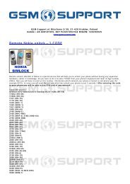 Remote Nokia unlock - 1 CODE - GSM-Suport.net