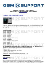 Sagem Code Reader v14.0 klon - GSM-Support