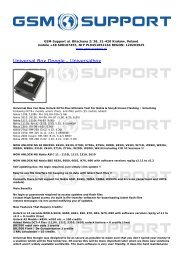Universal Box Dongle - Universalbox - GSM-Support