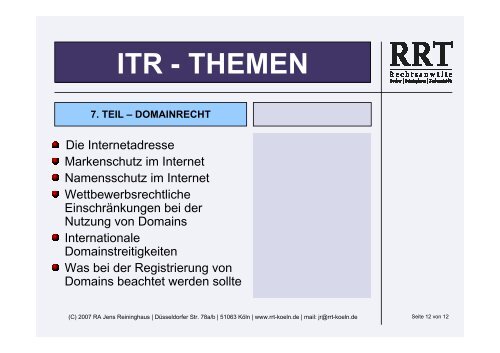 IT-Recht