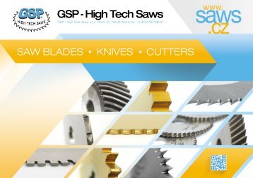 GSP - High Tech Saws - GSP Zborovice