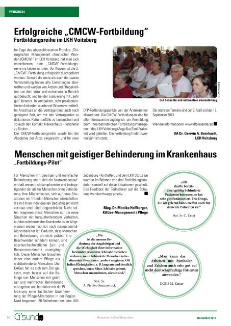 PDF-Ausgabe - G´sund Online