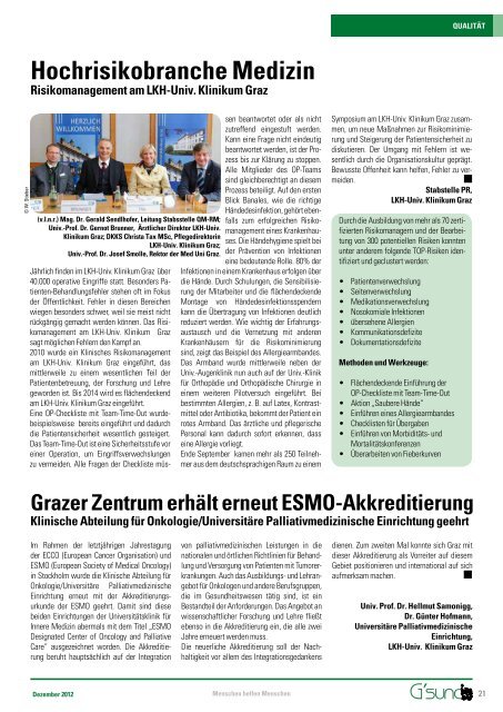 PDF-Ausgabe - G´sund Online