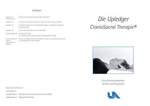 Die Upledger CranioSacral Therapie - Gsundheits-Praxis