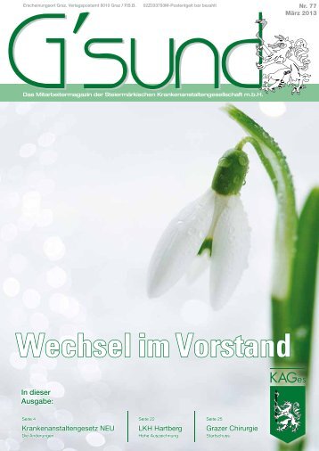 PDF der Aktuellen Ausgabe - G´sund Online