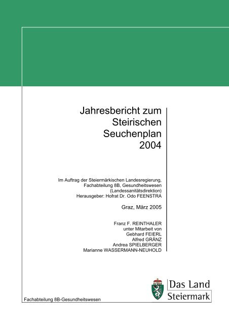 Jahresbericht - Gesundheitsserver - Land Steiermark
