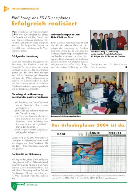 PDF-Ausgabe - G´sund Online